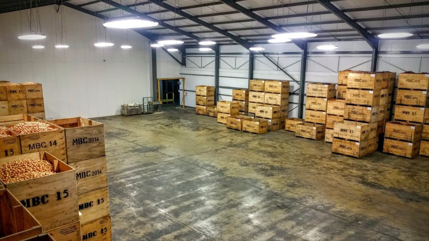 New Onion Conditioning Store now operational