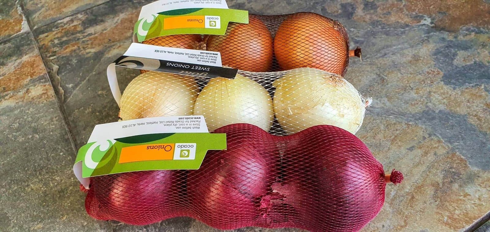 Supply of Ocado onions and shallots